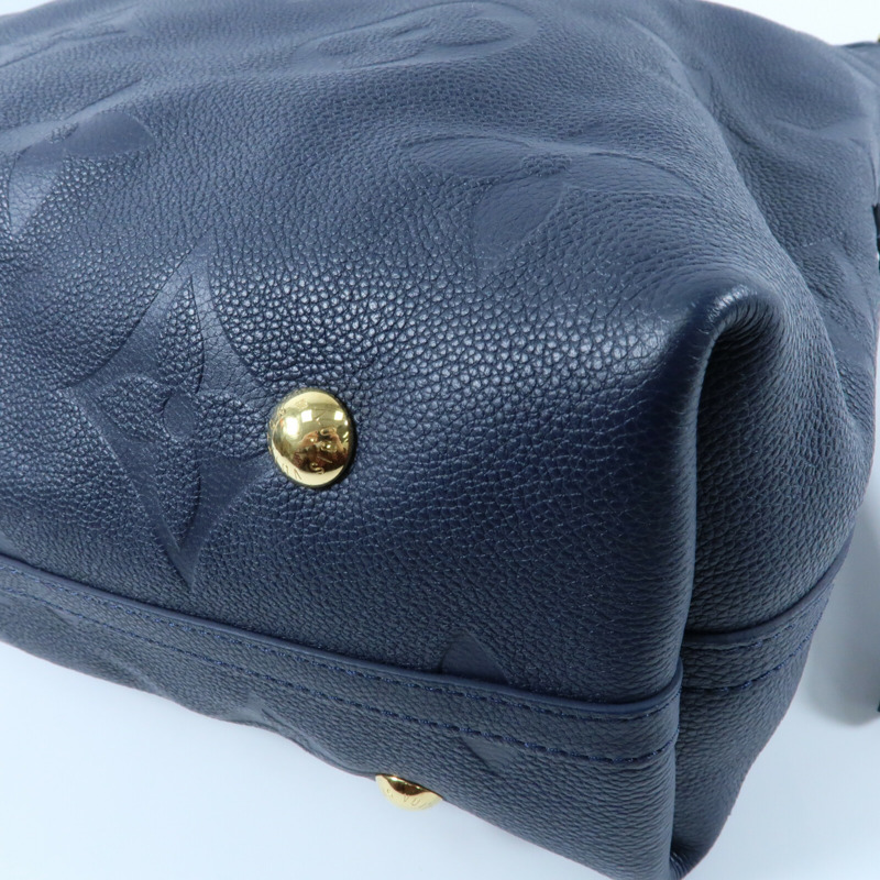 LOUIS VUITTON Monogram Empreinte CarryAll MM金扣肩背袋-5