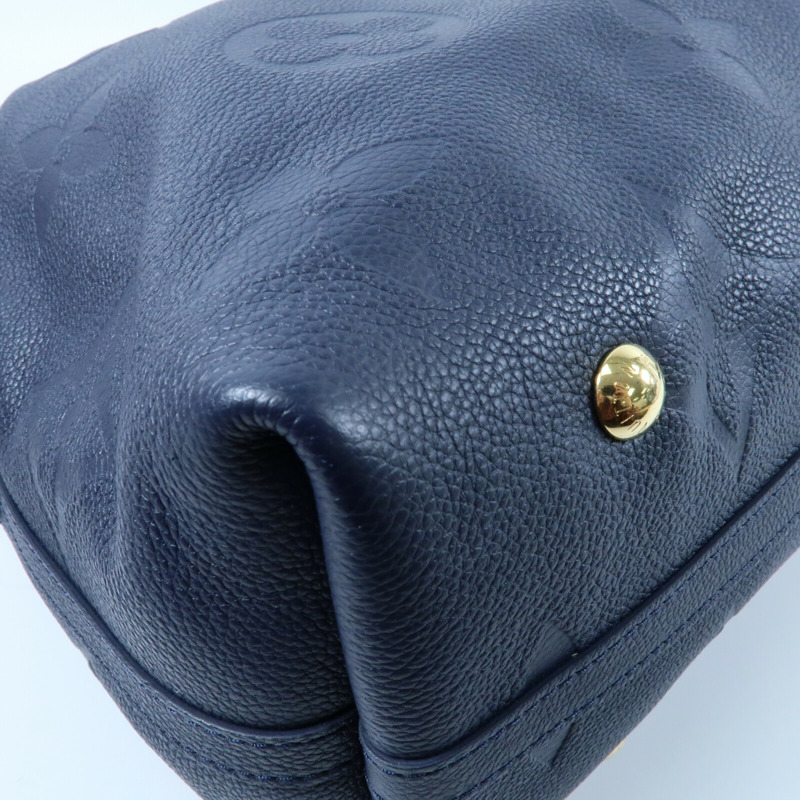 LOUIS VUITTON Monogram Empreinte CarryAll MM金扣肩背袋-6