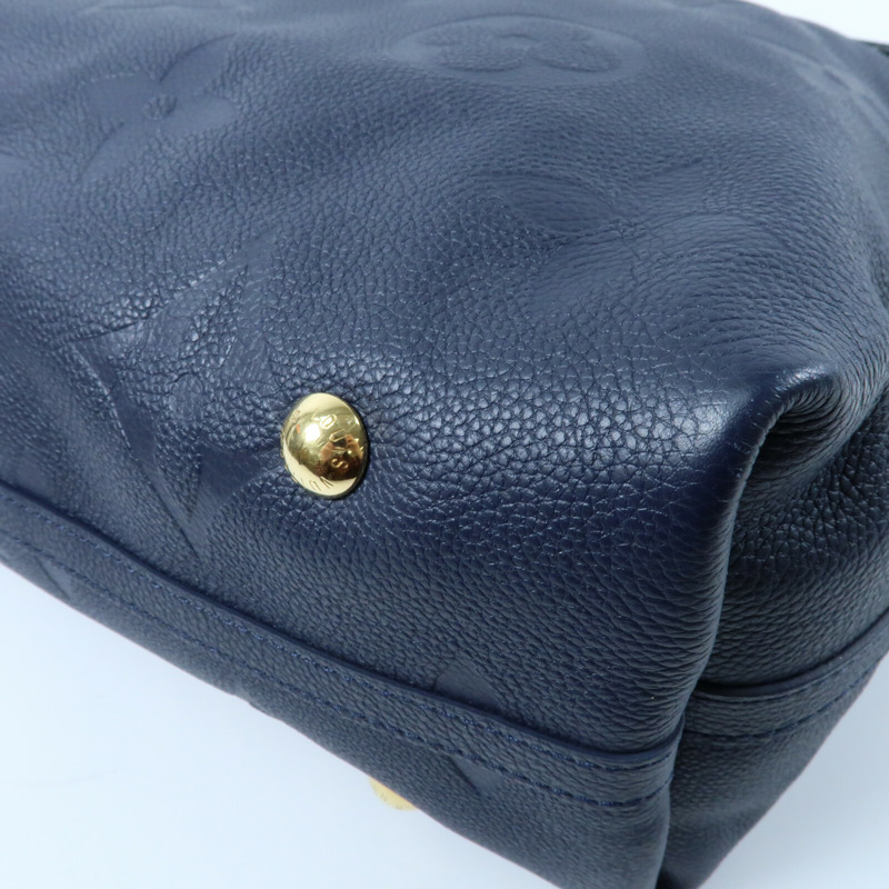 LOUIS VUITTON Monogram Empreinte CarryAll MM金扣肩背袋-7