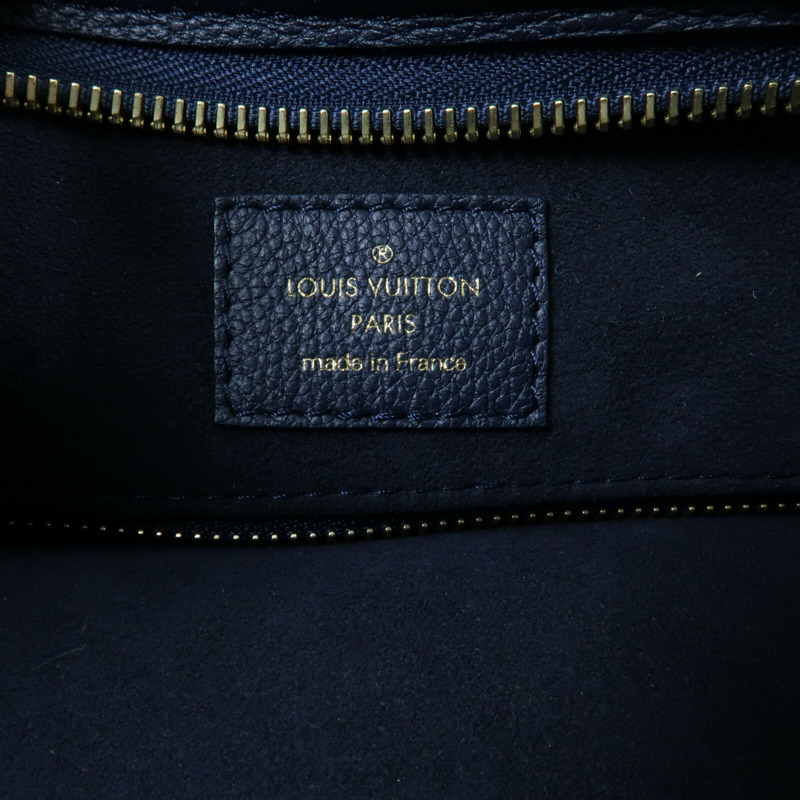 LOUIS VUITTON Monogram Empreinte CarryAll MM金扣肩背袋-13