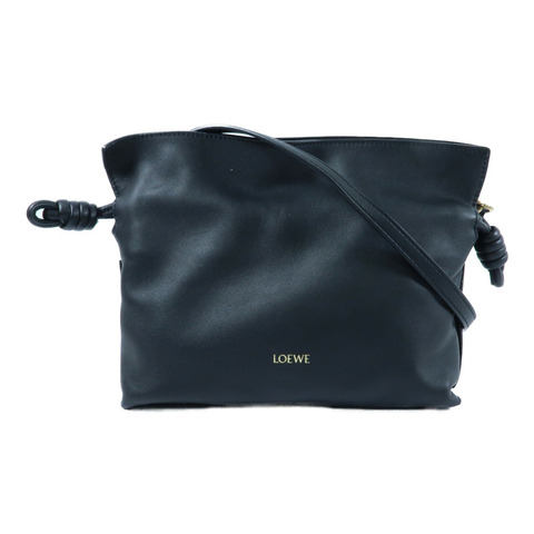 LOEWE 牛皮皮革Mini Flamenco Clutch金扣肩背袋