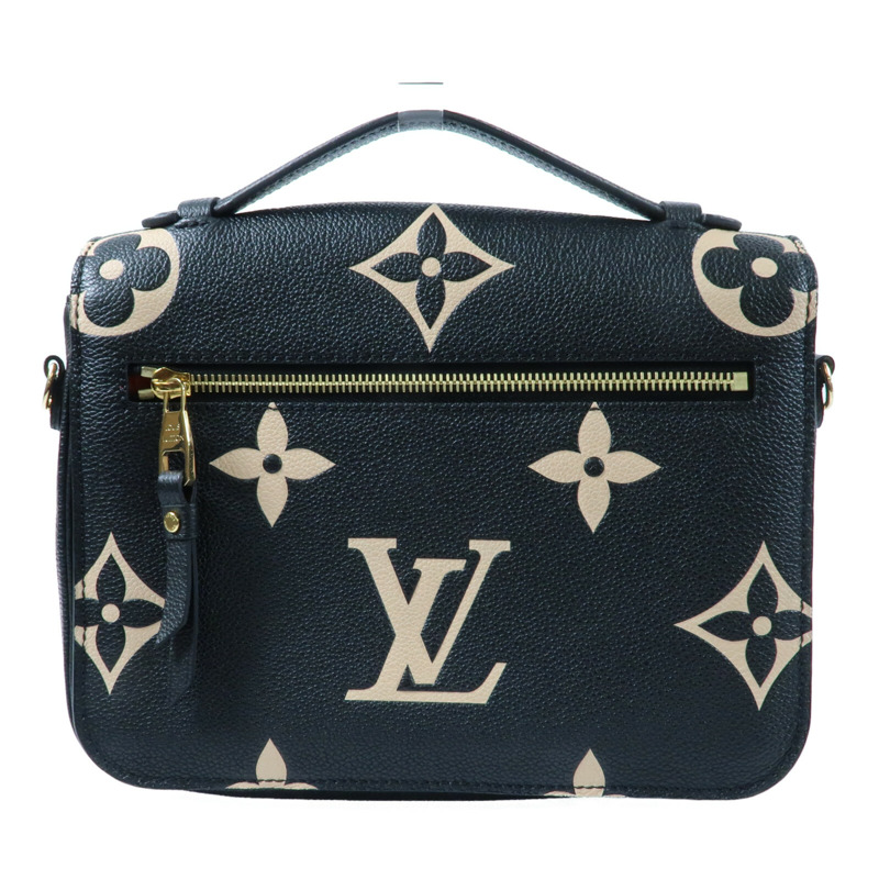 LOUIS VUITTON Monogram Empreinte Pochette Metis金扣手挽肩背兩用袋-1