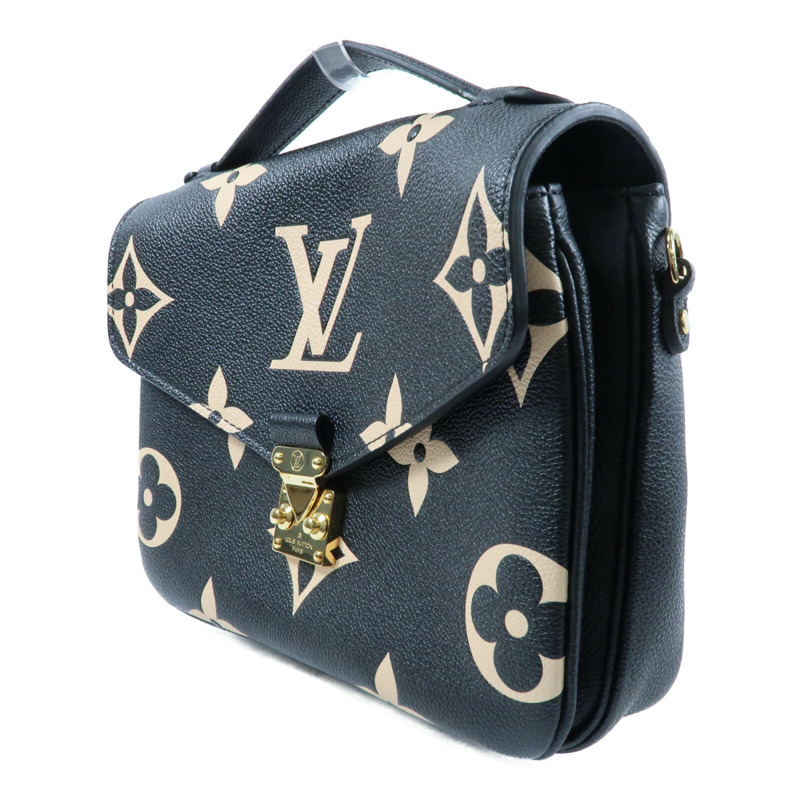 LOUIS VUITTON Monogram Empreinte Pochette Metis金扣手挽肩背兩用袋-2