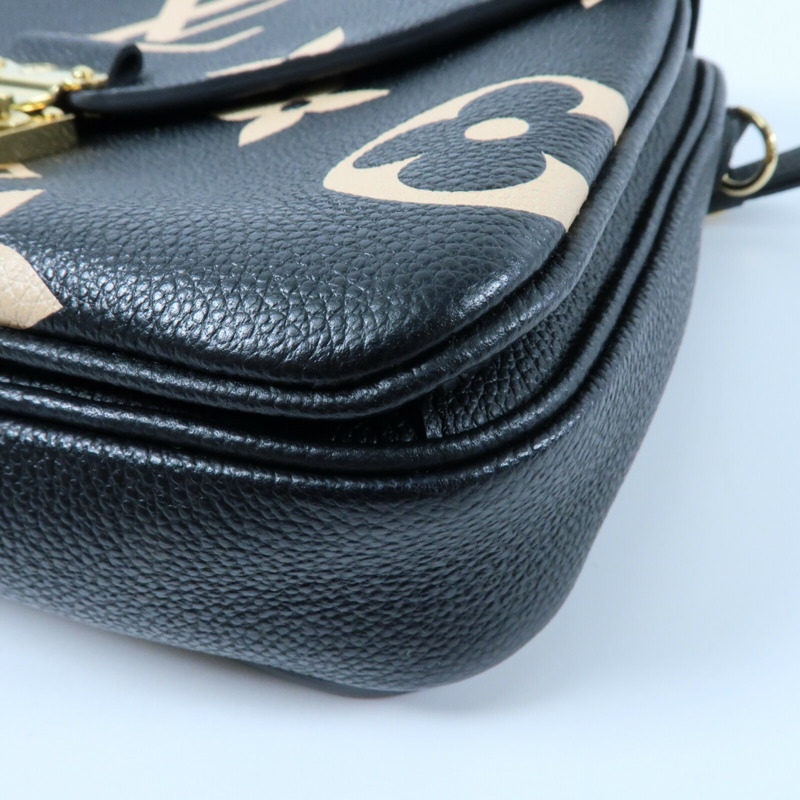 LOUIS VUITTON Monogram Empreinte Pochette Metis金扣手挽肩背兩用袋-5