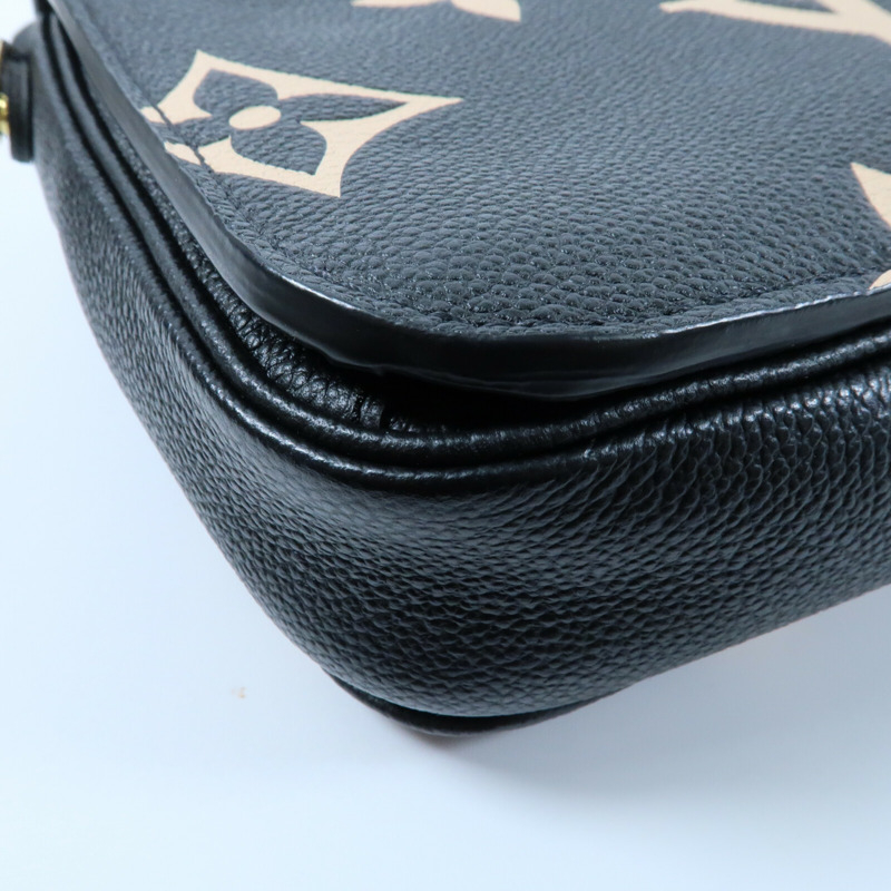 LOUIS VUITTON Monogram Empreinte Pochette Metis金扣手挽肩背兩用袋-6