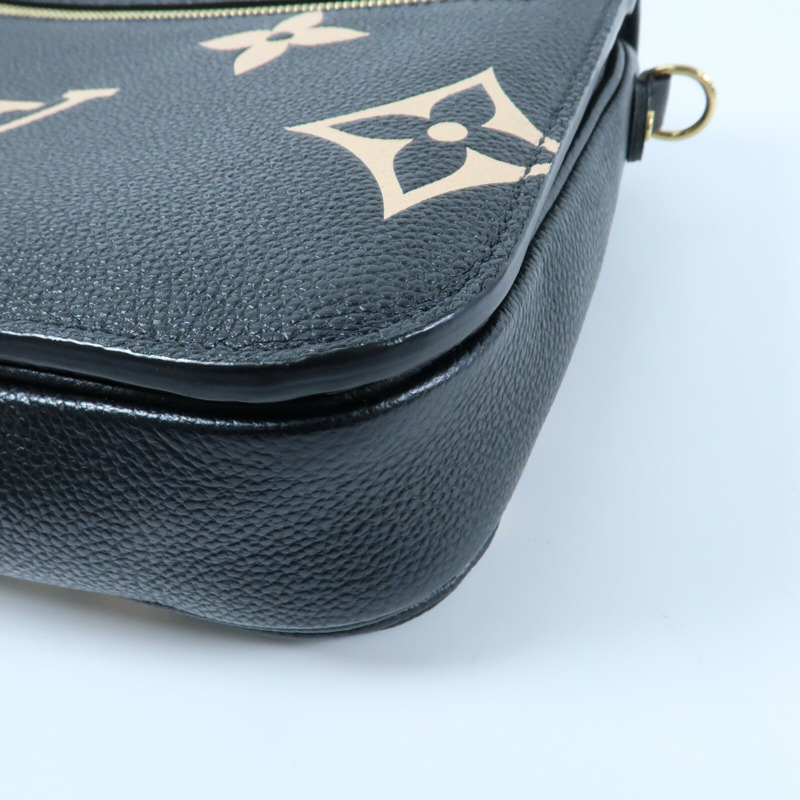 LOUIS VUITTON Monogram Empreinte Pochette Metis金扣手挽肩背兩用袋-7