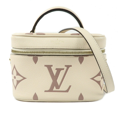 LOUIS VUITTON Monogram Empreinte Vanity PM金扣手挽肩背兩用袋