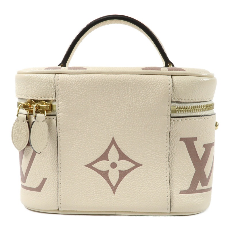 LOUIS VUITTON Monogram Empreinte Vanity PM金扣手挽肩背兩用袋-1