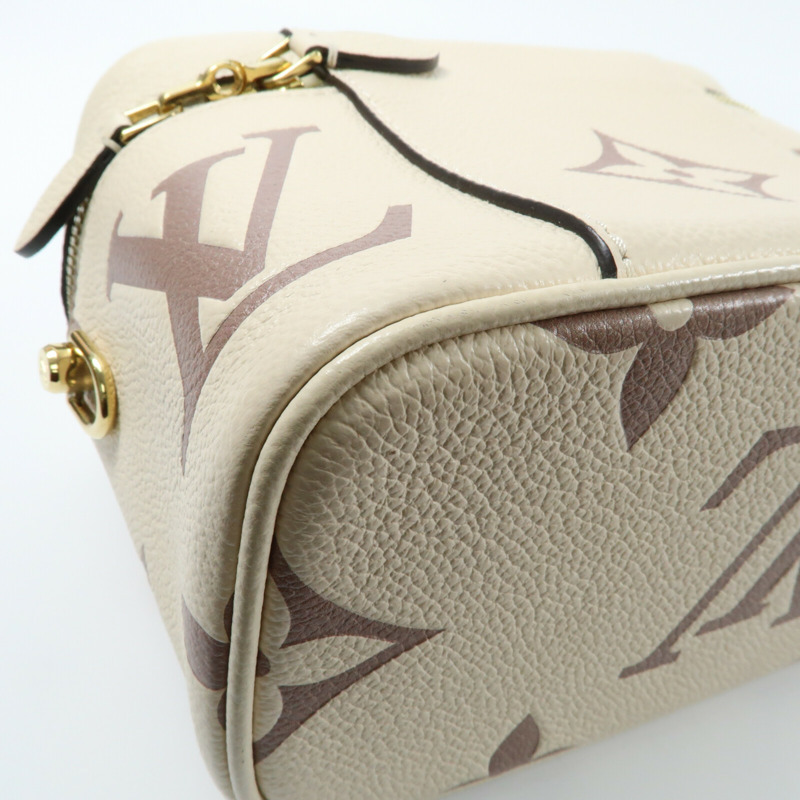 LOUIS VUITTON Monogram Empreinte Vanity PM金扣手挽肩背兩用袋-6