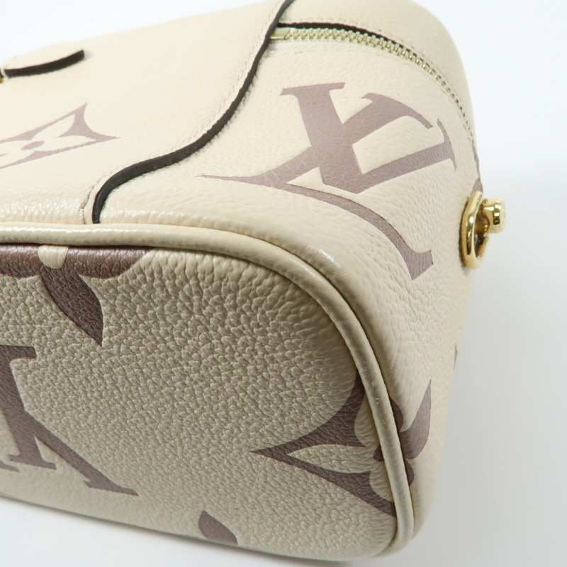 LOUIS VUITTON Monogram Empreinte Vanity PM金扣手挽肩背兩用袋-7