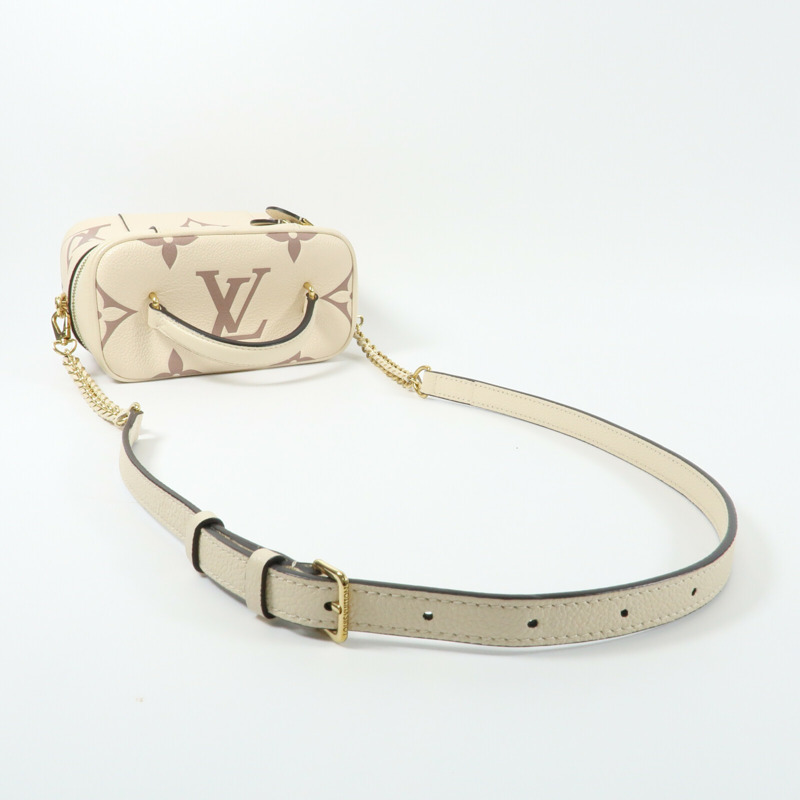 LOUIS VUITTON Monogram Empreinte Vanity PM金扣手挽肩背兩用袋-8