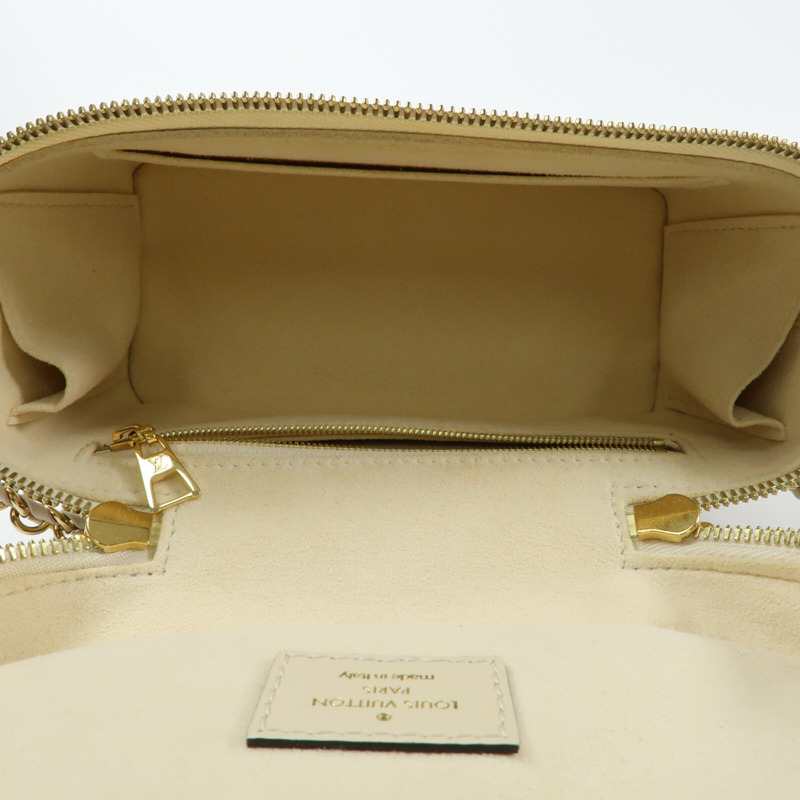LOUIS VUITTON Monogram Empreinte Vanity PM金扣手挽肩背兩用袋-9