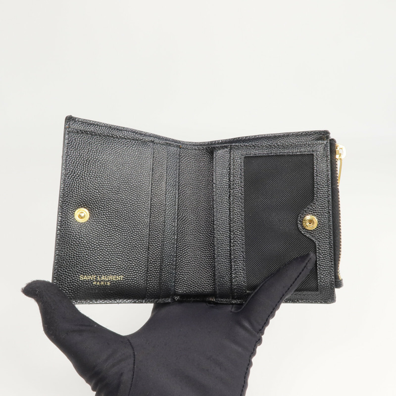 SAINT LAURENT 牛皮皮革Wallet錢包-6