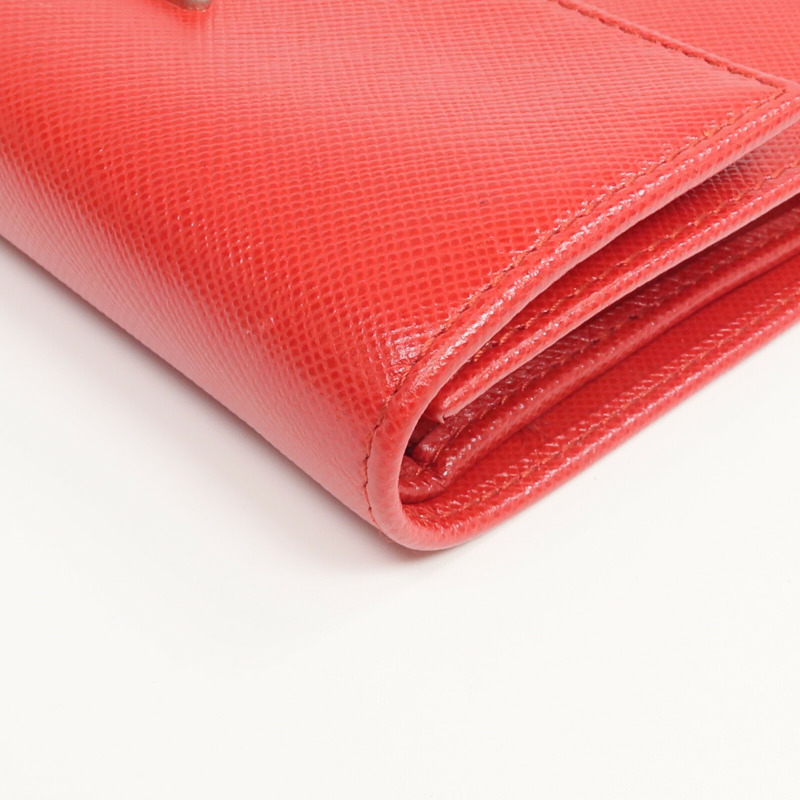 PRADA 牛皮皮革Fold Wallet錢包-14