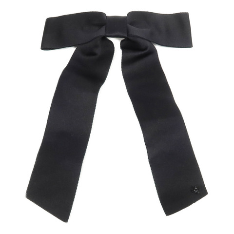 CHANEL Satin Hair Ribbon髮帶
