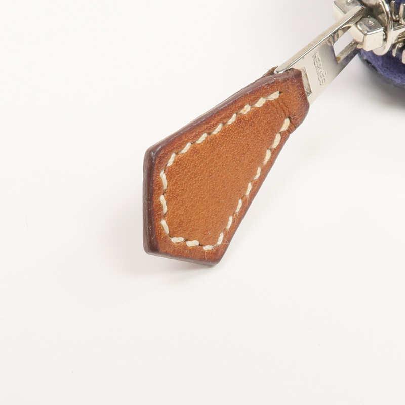 HERMES Epsom皮革Silk In Compact Wallet錢包Ultraviolet-15