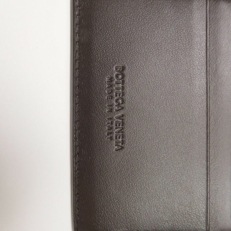 BOTTEGA VENETA 牛皮皮革Intrecciato Bi-Fold Wallet錢包-7