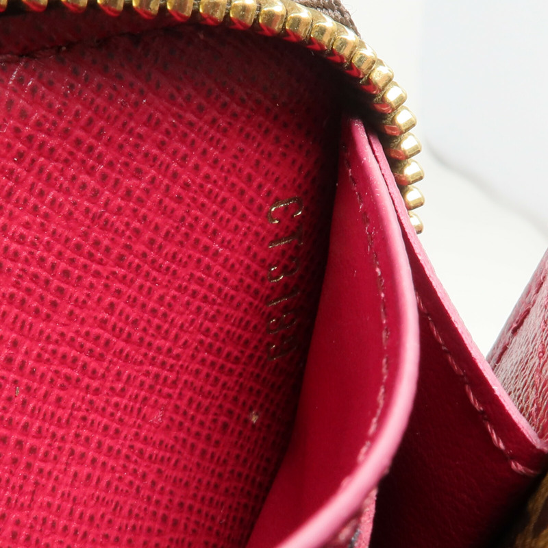 LOUIS VUITTON Monogram Clemence Wallet長錢包-16