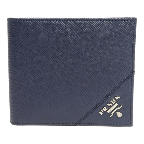 PRADA 牛皮皮革Fold Wallet錢包