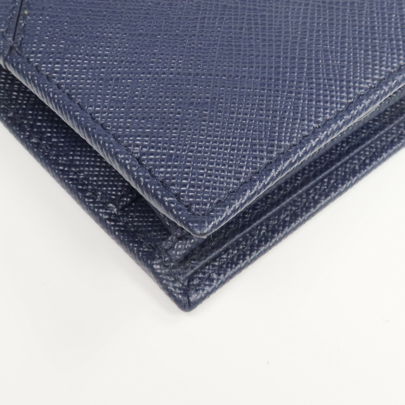 PRADA 牛皮皮革Fold Wallet錢包-14