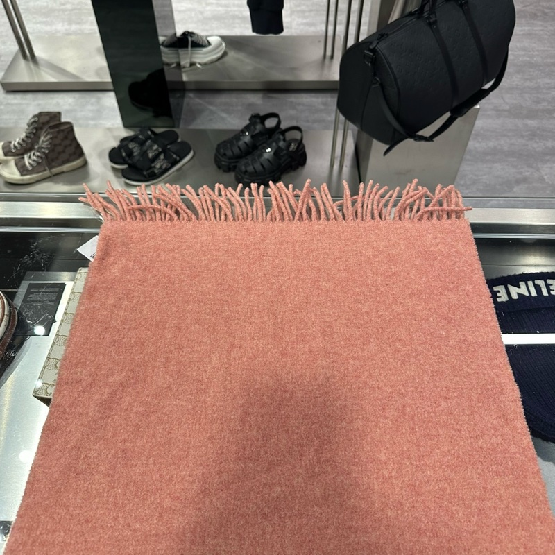 近全新🌟Acne Studios 粉色流蘇圍巾 ｜Classic Trend CT精品｜台北東區實體-5
