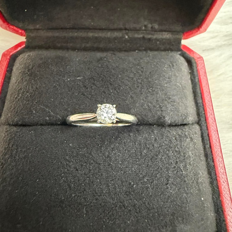 Cartier SOLITAIRE 0.31CT鑽戒-0