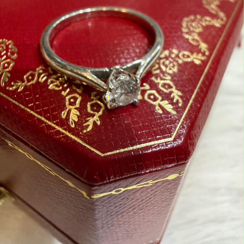 Cartier SOLITAIRE 0.31CT鑽戒-5