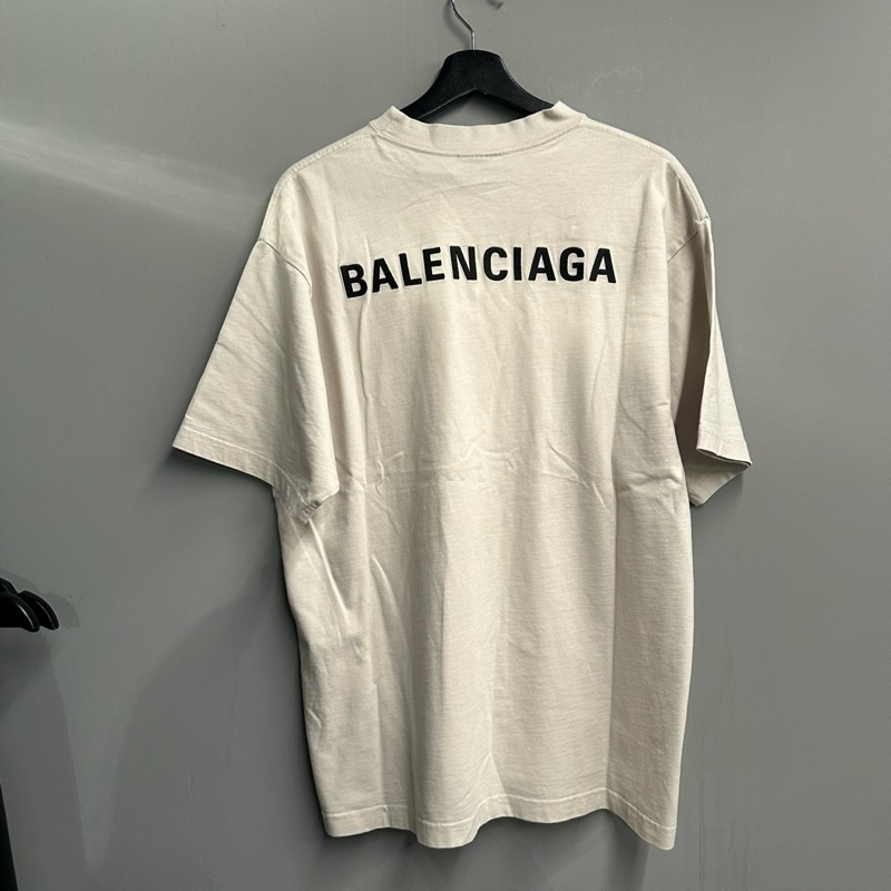 近全新🌟Balenciaga 巴黎世家 刺繡前後Logo短袖｜Classic Trend CT精品｜台北東區實體-3
