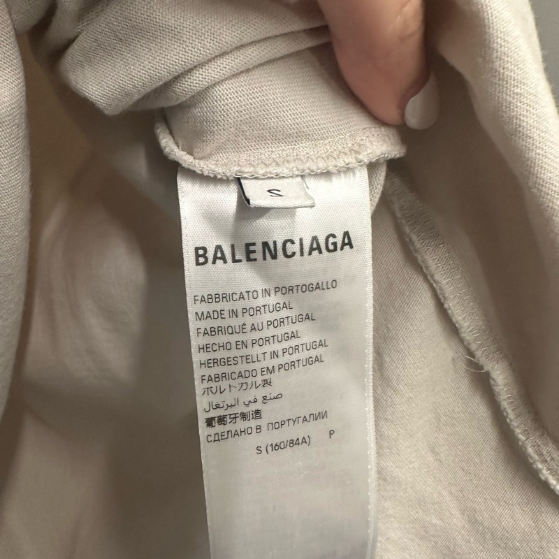 近全新🌟Balenciaga 巴黎世家 刺繡前後Logo短袖｜Classic Trend CT精品｜台北東區實體-4