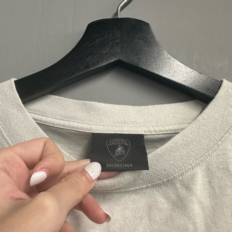 稀有聯名🌟Balenciaga x Lamborghini 藍寶堅尼聯名 超跑印花短袖｜Classic Trend CT精品｜台北東區實體-2