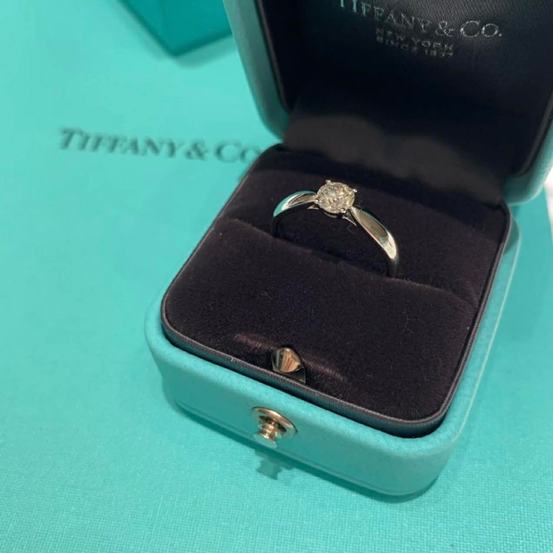 Tiffany & Co. 0.34CT鑽戒-4