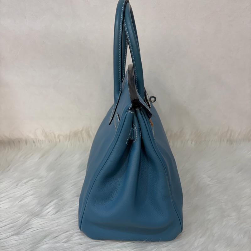 HERMES BIRKIN 30 SWIFT 皮 銀釦 手提包-1