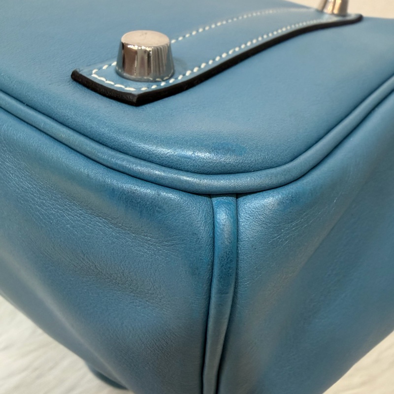 HERMES BIRKIN 30 SWIFT 皮 銀釦 手提包-14