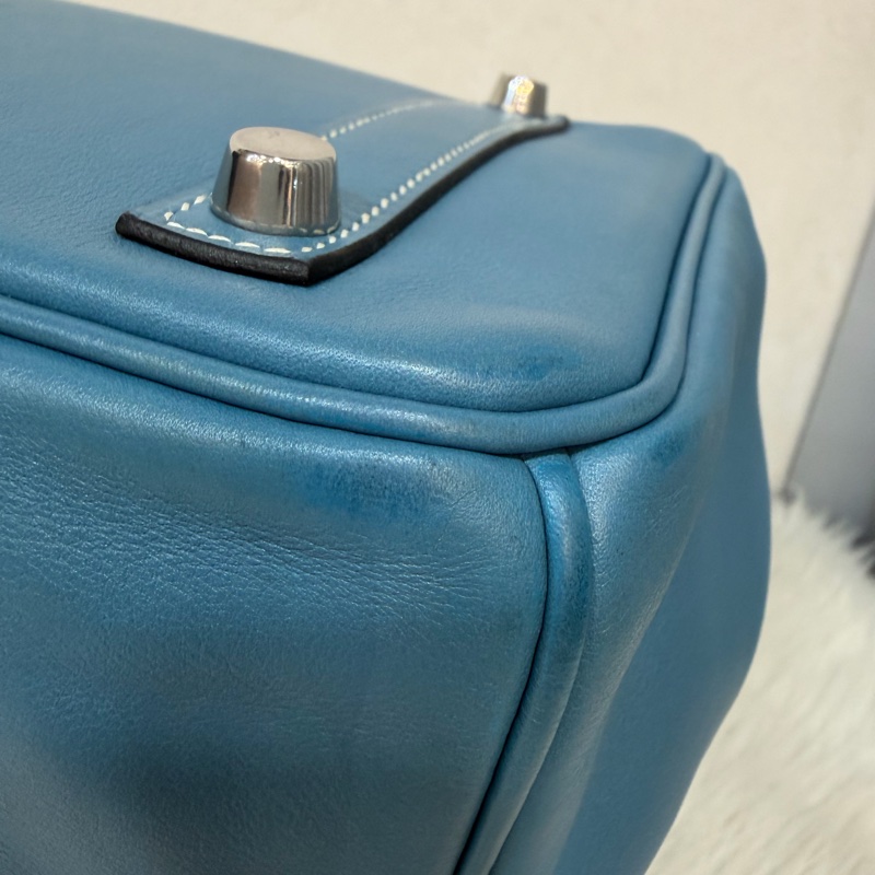 HERMES BIRKIN 30 SWIFT 皮 銀釦 手提包-15