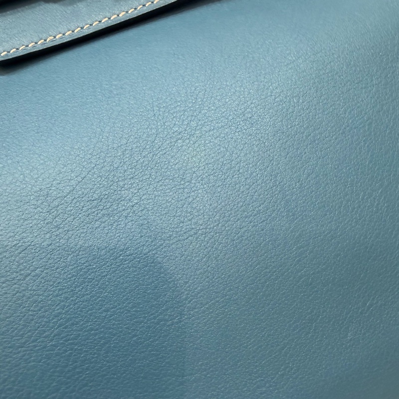 HERMES BIRKIN 30 SWIFT 皮 銀釦 手提包-16