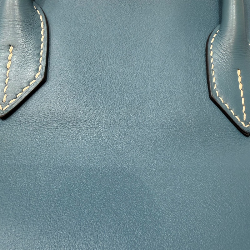 HERMES BIRKIN 30 SWIFT 皮 銀釦 手提包-21