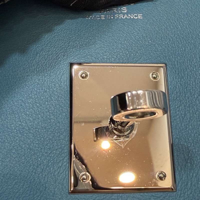 HERMES BIRKIN 30 SWIFT 皮 銀釦 手提包-44