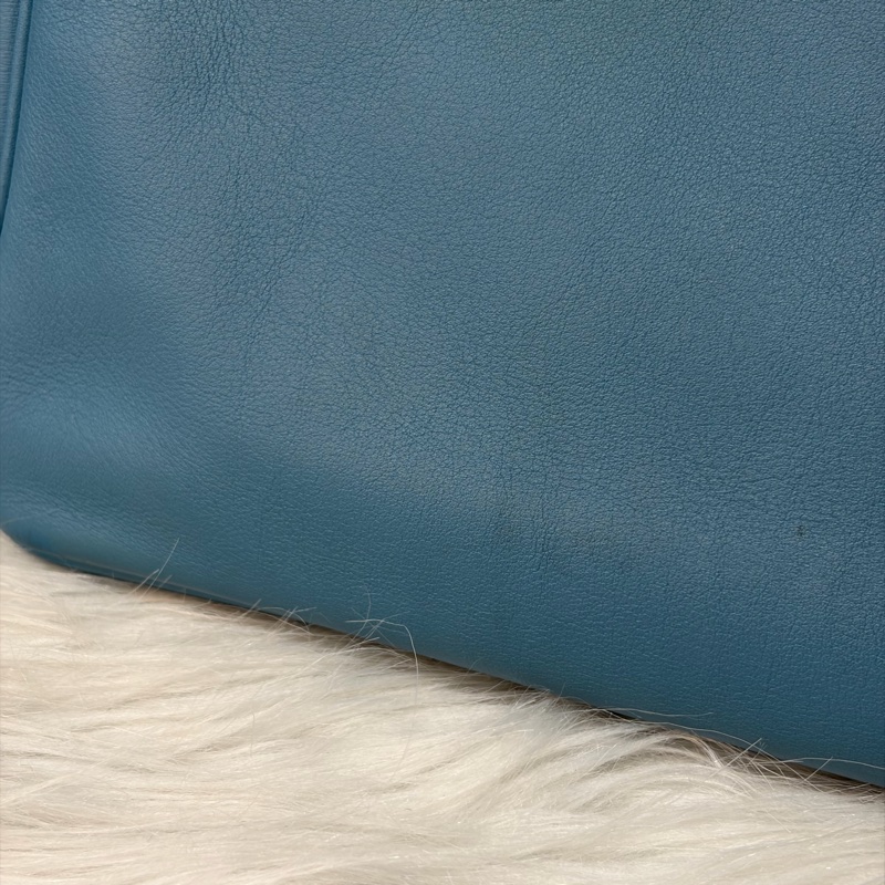 HERMES BIRKIN 30 SWIFT 皮 銀釦 手提包-58