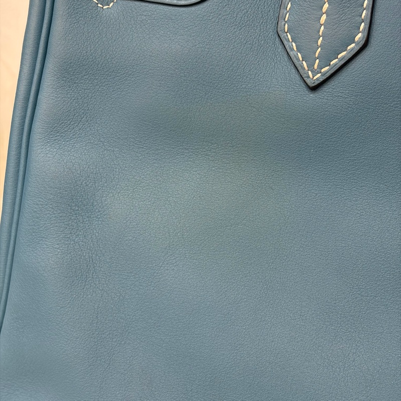 HERMES BIRKIN 30 SWIFT 皮 銀釦 手提包-60
