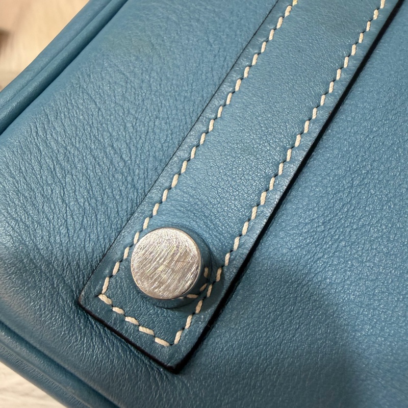 HERMES BIRKIN 30 SWIFT 皮 銀釦 手提包-66