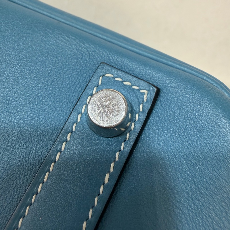 HERMES BIRKIN 30 SWIFT 皮 銀釦 手提包-67