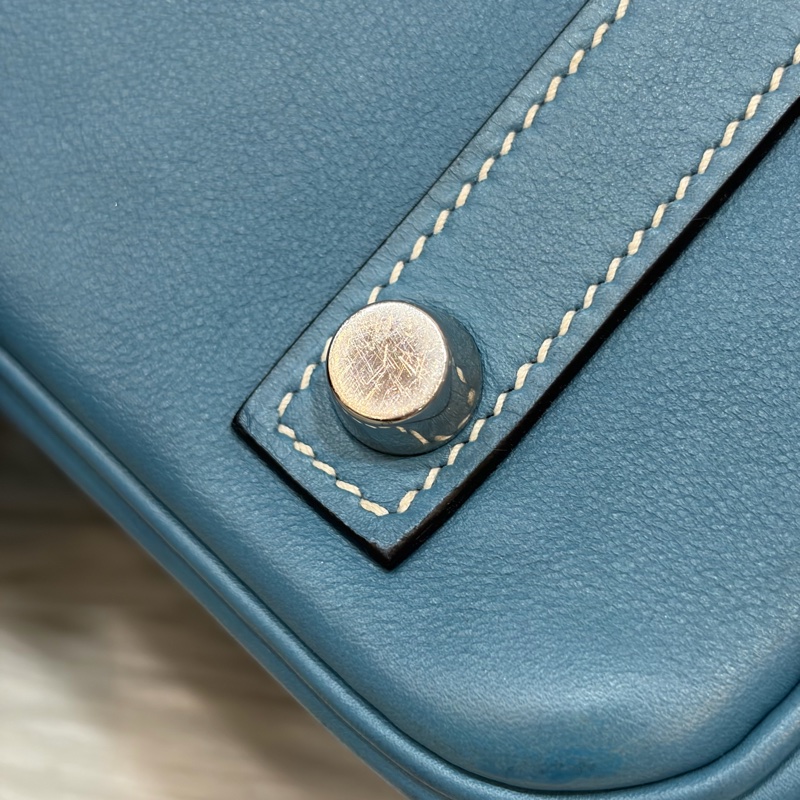 HERMES BIRKIN 30 SWIFT 皮 銀釦 手提包-68