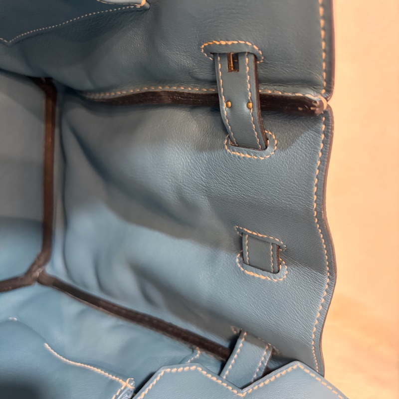 HERMES BIRKIN 30 SWIFT 皮 銀釦 手提包-79