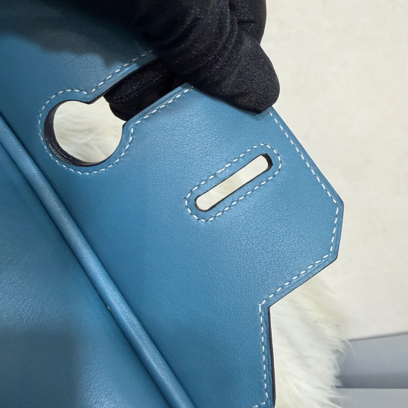 HERMES BIRKIN 30 SWIFT 皮 銀釦 手提包-81