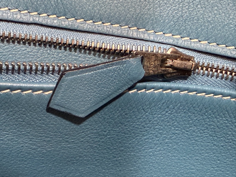 HERMES BIRKIN 30 SWIFT 皮 銀釦 手提包-87