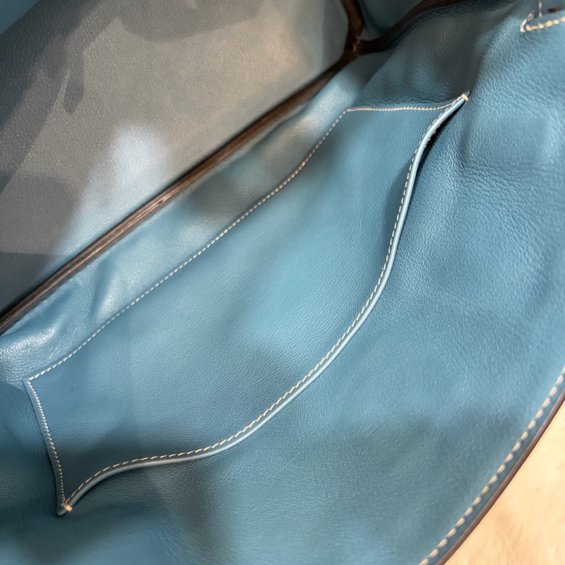 HERMES BIRKIN 30 SWIFT 皮 銀釦 手提包-89