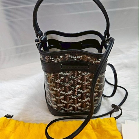 Goyard Petit Flot 經典迷你老花水桶包