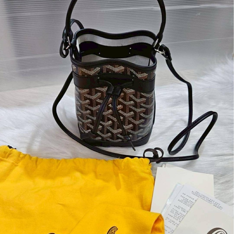 Goyard Petit Flot 經典迷你老花水桶包-1