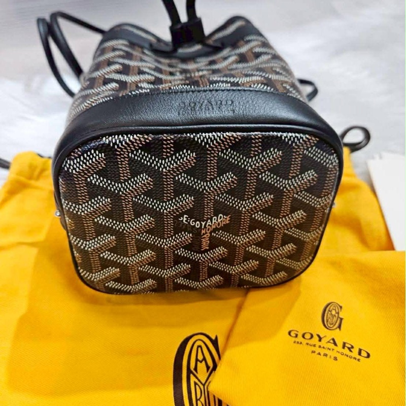 Goyard Petit Flot 經典迷你老花水桶包-5