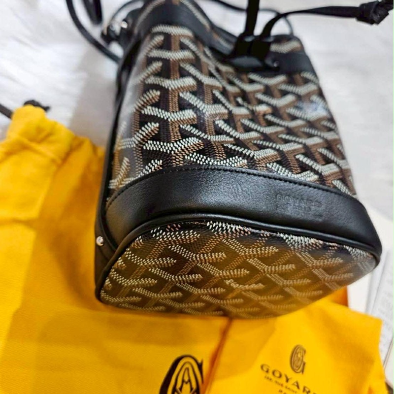 Goyard Petit Flot 經典迷你老花水桶包-6